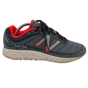 New Balance‎ Fresh Foam 980 Shoes Men's 10 Gray Orange Boracay Running Sneakers